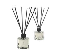 Hassett Green London Boutique Classics Lime Basil & Mandarin - Reed Diffuser Duo Set - 2 x 125ml - Reduced Packaging