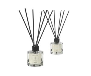 Hassett Green London Boutique Classics Magnolia & Sandalwood - Reed Diffuser Duo Set - 2 x 125ml - Reduced Packaging
