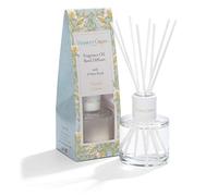 Hassett Green London Fragrance Oil Reed Diffuser - 100ml Glass Bottle with 8 Fibre Reeds - Natural Cotton