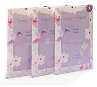 Hassett Green London - Hand Made Scented Sachet Large Three Pack - Sensual Sensuelle - For Wardrobes and Drawers