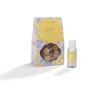 Hassett Green London - Harmony - Scented Wooden Balls Pack of 12 plus 30ml Bottle of Home Fragrance Oil for Refreshing - Alternative to Pot Pourri, Diffusers, Sachets and Drawer Liners