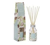 Hassett Green London - Just Coconut - Fragrance Oil Reed Diffuser - 100ml Glass Bottle with 8 Rattan Reeds