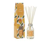 Hassett Green London - Just Mango - Fragrance Oil Reed Diffuser - 100ml Glass Bottle with 8 Rattan Reeds