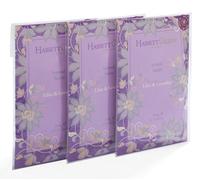 Hassett Green London - Lilac & Lavender - Handmade Large Scented Sachets - Pack Of 3 - For Wardrobes & Drawers