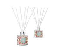 Hassett Green London - Summer Raspberry - Reed Diffuser Duo Set - 2 X 125Ml - Reduced Packaging