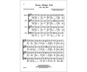 Hassler - Come Holy Spirit (Komm, Heiliger Geist) - SATB