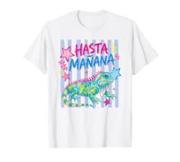 Hasta Manana Iguana Funny Lizard Summer Vacation Reptile T-Shirt