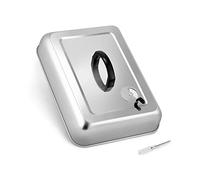 HaSteeL 13x 9.75Inch Cheese Melting Domes, Rectangular Basting Steam Cover for Flat Top Griddle Cooking Outdoor & Indoor, Heavy Duty Stainless Steel Grill Lid with Adjustable Vent, Easy to Clean