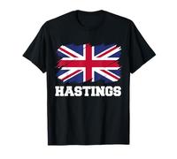 Hastings UK, British Flag, Union Flag Hastings T-Shirt