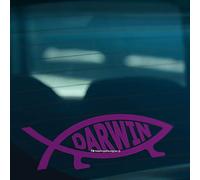 HastingsDesigner DARWIN FISH Evolution Evolve Funny Car,Van,Window,Laptop JDM DUB EURO Vinyl Decal Sticker (Purple)