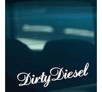 HastingsDesigner DIRTY DIESEL Funny Car,Van,Bumper,Window JDM DUB EURO Vinyl Decal Sticker (White)