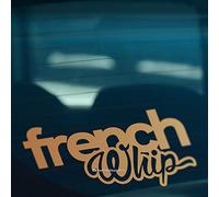 HastingsDesigner FRENCH WHIP Lowered Car Window Bumper DRIFT Vinyl Decal Sticker (Gold)