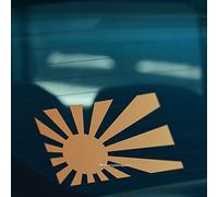 HastingsDesigner JAPANESE RAISING SUN Car,Window,Bumper JDM JAP DRIFT Vinyl Decal Sticker (Gold)
