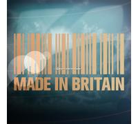HastingsDesigner MADE IN BRITAIN BARCODE Funny Car,Window,Bumper DUB EURO Vinyl Decal Sticker (Gold)