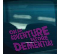 HastingsDesigner ON AN ADVENTURE BEFORE DEMENTIA Funny Car, Caravan, Bumper, Window Vinyl Decal Sticker (Purple)