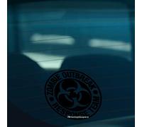 HastingsDesigner ZOMBIE OUTBREAK RESPONSE TEAM Funny Novelty Car Window Bumper Vinyl Decal Sticker (Black)