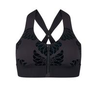 Hastko - High impact support sports bra - Bra n°92 True Black for Women - Size 80-85/B-C Black 80-85/B-C