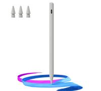 Hastraith Stylus Pen for iPad(2018-2025)-13 Mins Fast Charge with Tilt Sensitivity & Palm Rejection for iPad 11/10/9/8/7/6th Gen, Air 7/6/5/4/3/M3/M2, Pro 13"/12.9"/11"/M4, Mini 7/6/5th,Grey