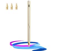 Hastraith Stylus Pen for iPad(2018-2025)-13 Mins Fast Charge with Tilt Sensitivity & Palm Rejection for iPad 11/10/9/8/7/6th Gen, Air 7/6/5/4/3/M3/M2, Pro 13"/12.9"/11"/M4, Mini 7/6/5th,Metallic Gold