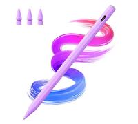 Hastraith Stylus Pen for iPad(2018-2025)-2X Faster Charge with Tilt Sensitivity & Palm Rejection for iPad 11/10/9/8/7/6th Gen, Air 7/6/5/4/3/M3/M2, Pro 13"/12.9"/11"/M4, Mini 7/6/5th, Purple