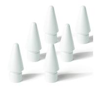 Hastraith Upgraded Replacement Tips for Apple Pencil 1/2/Pro/USB-C, Mix Metal Tips for Apple Pencil Compatible Nibs with all generation (6 Pack)