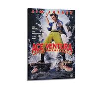 HASUEQWERURU Ace Ventura 1994（5） Posters Aesthetic Wall Art Decor Vintage Canvas Decorative Painting Poster Living Room Bed Room Derector 20x30inch(50x75cm) Frame-style