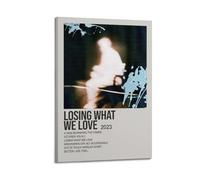 HASUEQWERURU Knuckle Puck Album Losing What We Love Posters Aesthetic Wall Art Decor Vintage Canvas Decorative Painting Poster Living Room Bed Room Derector 20x30inch(50x75cm) Frame-style