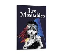 HASUEQWERURU Les Misérables 2012（3） Posters Aesthetic Wall Art Decor Vintage Canvas Decorative Painting Poster Living Room Bed Room Derector 24x36inch(60x90cm) Frame-style