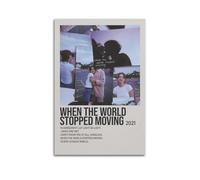 HASUEQWERURU Lizzy McAlpine Album When The World Stopped Moving Posters Aesthetic Wall Art Decor Vintage Canvas Decorative Painting Poster Living Room Bed Room Derector 24x36inch(60x90cm) Unframe-styl