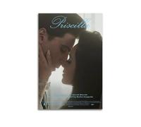 HASUEQWERURU Priscilla 2023 by Sofia Coppola Posters Aesthetic Wall Art Decor Vintage Canvas Decorative Painting Poster Living Room Bed Room Derector 16x24inch(40x60cm) Unframe-style