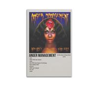 HASUEQWERURU Rico Nasty Anger Management Posters Aesthetic Wall Art Decor Vintage Canvas Decorative Painting Poster Living Room Bed Room Derector 08x12inch(20x30cm) Unframe-style
