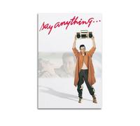 HASUEQWERURU Say Anything Posters Aesthetic Wall Art Decor Vintage Canvas Decorative Painting Poster Living Room Bed Room Derector 12x18inch(30x45cm) Unframe-style