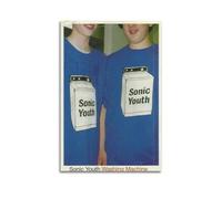 HASUEQWERURU Sonic Youth Washing Machine Posters Aesthetic Wall Art Decor Vintage Canvas Decorative Painting Poster Living Room Bed Room Derector 12x18inch(30x45cm) Unframe-style