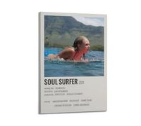 HASUEQWERURU Soul Surfer Posters Aesthetic Wall Art Decor Vintage Canvas Decorative Painting Poster Living Room Bed Room Derector 12x18inch(30x45cm) Frame-style