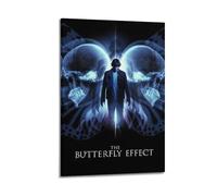 HASUEQWERURU The Butterfly Effect Posters Aesthetic Wall Art Decor Vintage Canvas Decorative Painting Poster Living Room Bed Room Derector 08x12inch(20x30cm) Frame-style