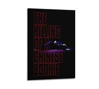 HASUEQWERURU The Killing of A Chinese Bookie Posters Aesthetic Wall Art Decor Vintage Canvas Decorative Painting Poster Living Room Bed Room Derector 16x24inch(40x60cm) Frame-style