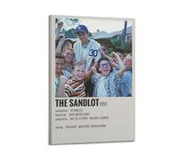 HASUEQWERURU The Sandlot Posters Aesthetic Wall Art Decor Vintage Canvas Decorative Painting Poster Living Room Bed Room Derector 16x24inch(40x60cm) Frame-style