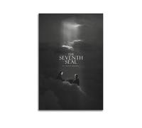 HASUEQWERURU The Seventh Seal Movie（4） Posters Aesthetic Wall Art Decor Vintage Canvas Decorative Painting Poster Living Room Bed Room Derector 24x36inch(60x90cm) Unframe-style