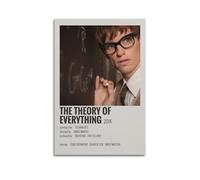 HASUEQWERURU The Theory of Everything Posters Aesthetic Wall Art Decor Vintage Canvas Decorative Painting Poster Living Room Bed Room Derector 08x12inch(20x30cm) Unframe-style