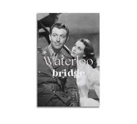 HASUEQWERURU Waterloo Bridge Movie Posters Aesthetic Wall Art Decor Vintage Canvas Decorative Painting Poster Living Room Bed Room Derector 16x24inch(40x60cm) Unframe-style
