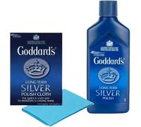 Hasvi Goddards Cloth, Silver, Blue, One Size & GODDARDS SILVER POLISH 125 ML