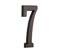 HASWARE 4 Inch Self Adhesive House Number, Modern and Easy to Install without Tools, Ideal for Outside Street Mailbox Office Hotel Room Apartments Home