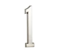 HASWARE 4 Inch Self Adhesive House Number, Modern and Easy to Install without Tools, Ideal for Outside Street Mailbox Office Hotel Room Apartments Home