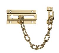 HASWARE Door Chain Lock,Door Latch Sturdy Premium Thickened Chain Locks for Inside Door, Child Proof Latch Lock, Additional Privacy and Security for Home (Golden)
