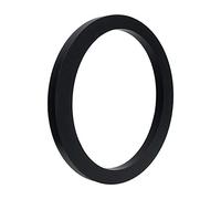 HASWARE Floating House Number 6 inch Stylish Door Numbers Alphabet Plaque Street Home Address Numerals (Black, 0)