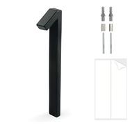 HASWARE Floating House Number Sign 5 inch (12 cm) Modern Door Numbers Signage Plaque Street Home Address Numerals (Black, 1)