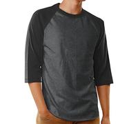 Hat and Beyond Mens Baseball Raglan T Shirts 3/4 Sleeves Casual Cotton S-3xl Jersey 1KSA0001