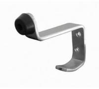 Hat And Coat Hook - SATIN STAINLESS STEEL