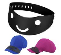 Hat Brim Bender, Perfect Hat Curve Band Hat Brim Shaper for Fitted Hats Easy Hats Shape Keeper Hat Curver Tool with 9 Curve Options for Baseball Caps, Easy to Shape (Smile Style)