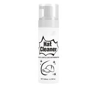 Hat Cleaning Foam, Portable 200ml Care Solution, Fabric Stain Remover Spray, Odor Control Cleaning Agent, for Helmet Polyester Cotton Stain Care Dirt Odor Bathroom Fabric Maintenance Refresh Use